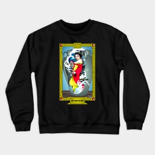 Geisha and Water - Temperantia Tarot Crewneck Sweatshirt